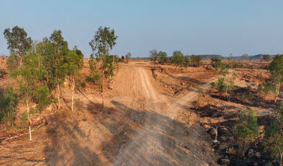 Existing site conditions at Midori Vikarabad
